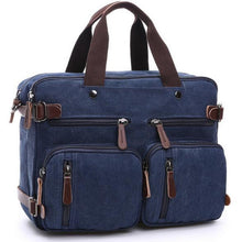 Load image into Gallery viewer, Vintage Canvas Laptop Bag

